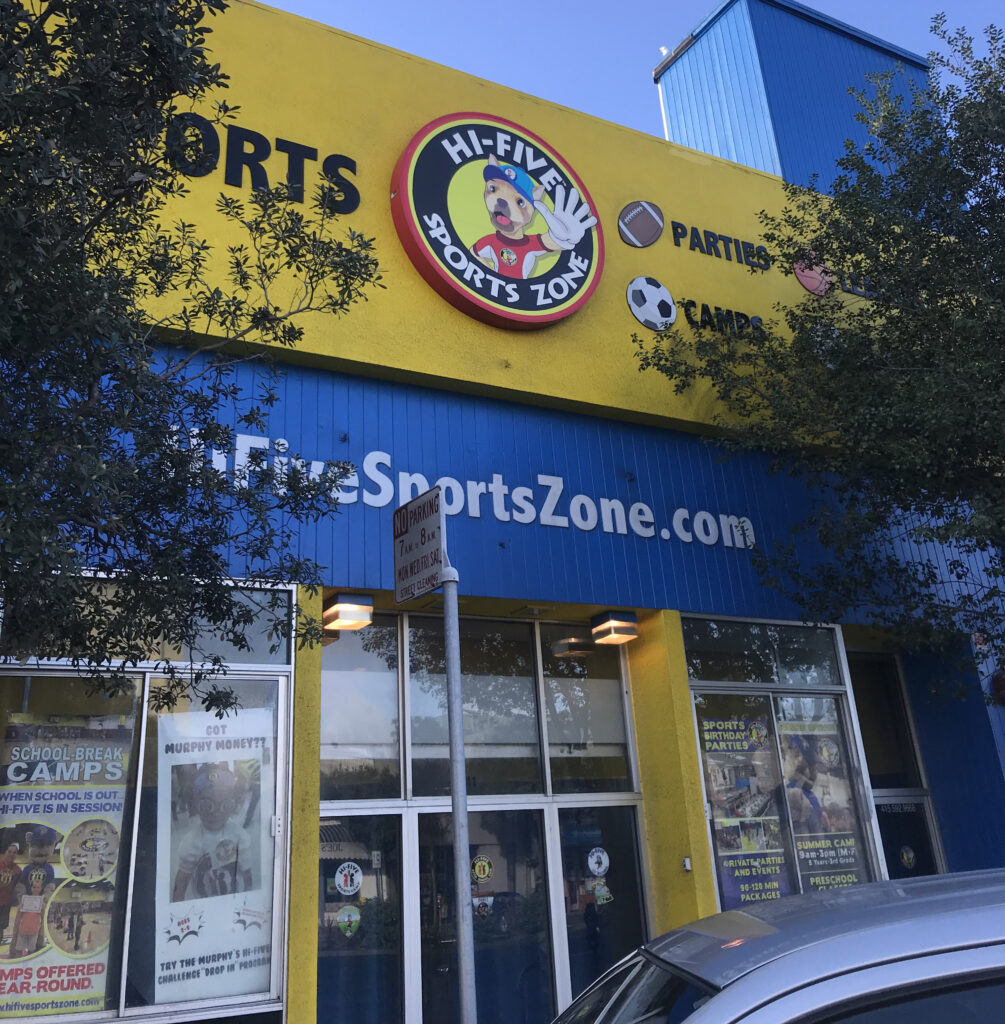 The first Hi-Five Sports Zone brick and mortar location opens in San Francisco